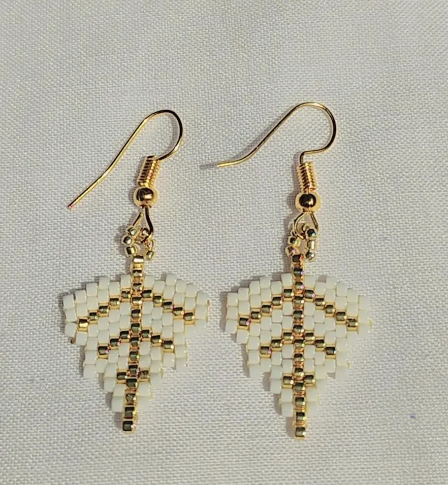 Leaf earrings