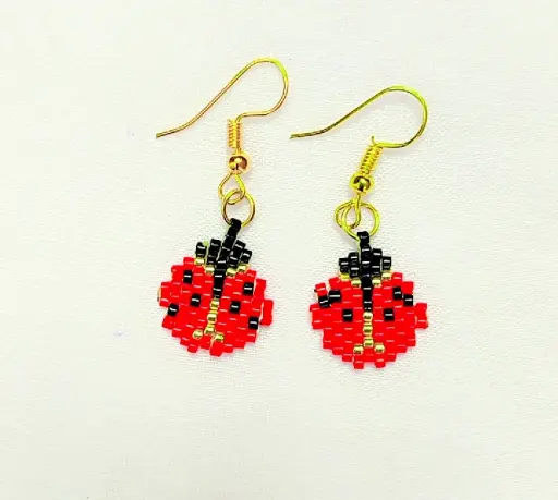 Ladybug earrings